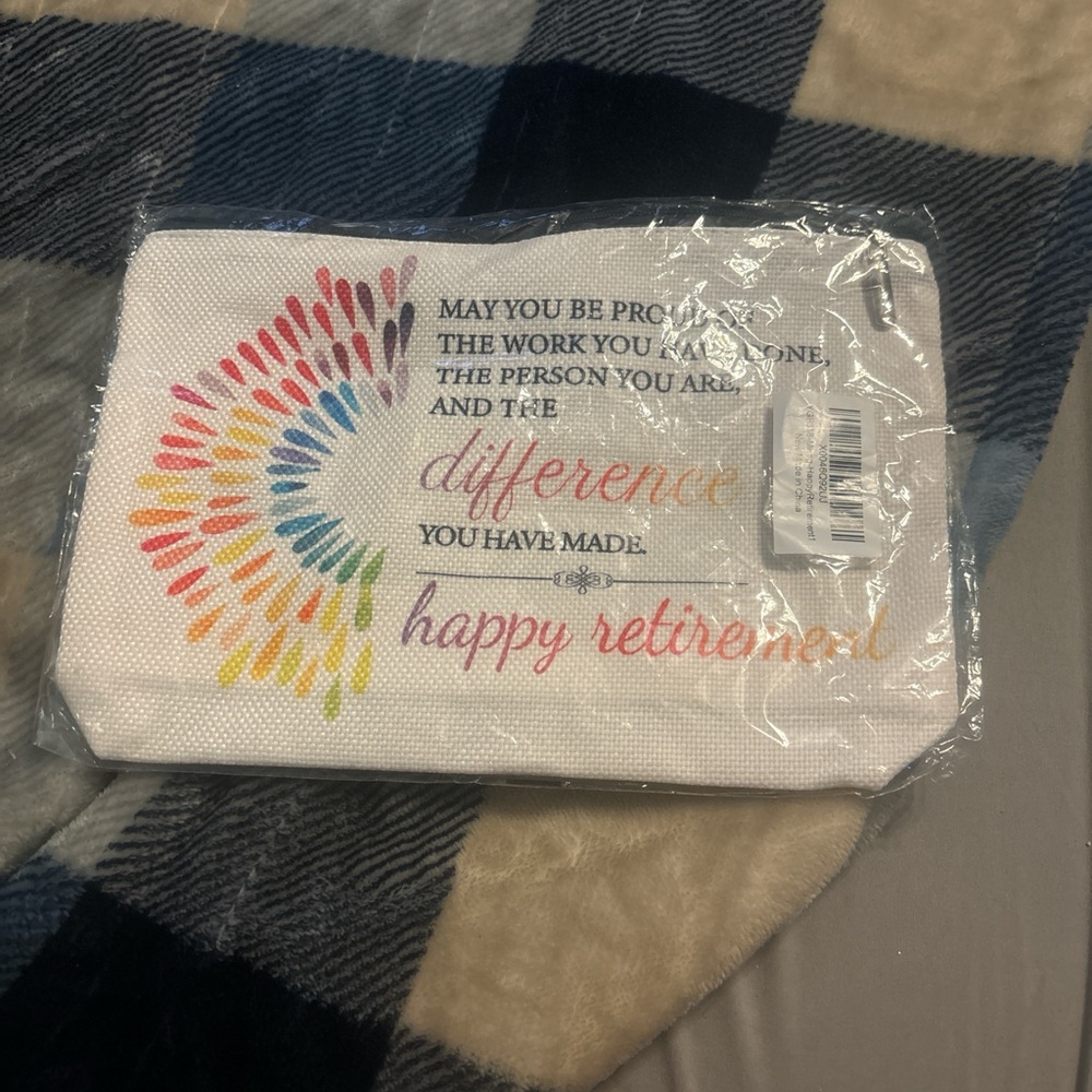 Colorful Retirement Pouch